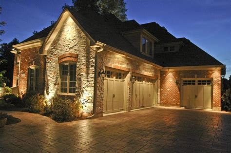 outside under eave lighting residential